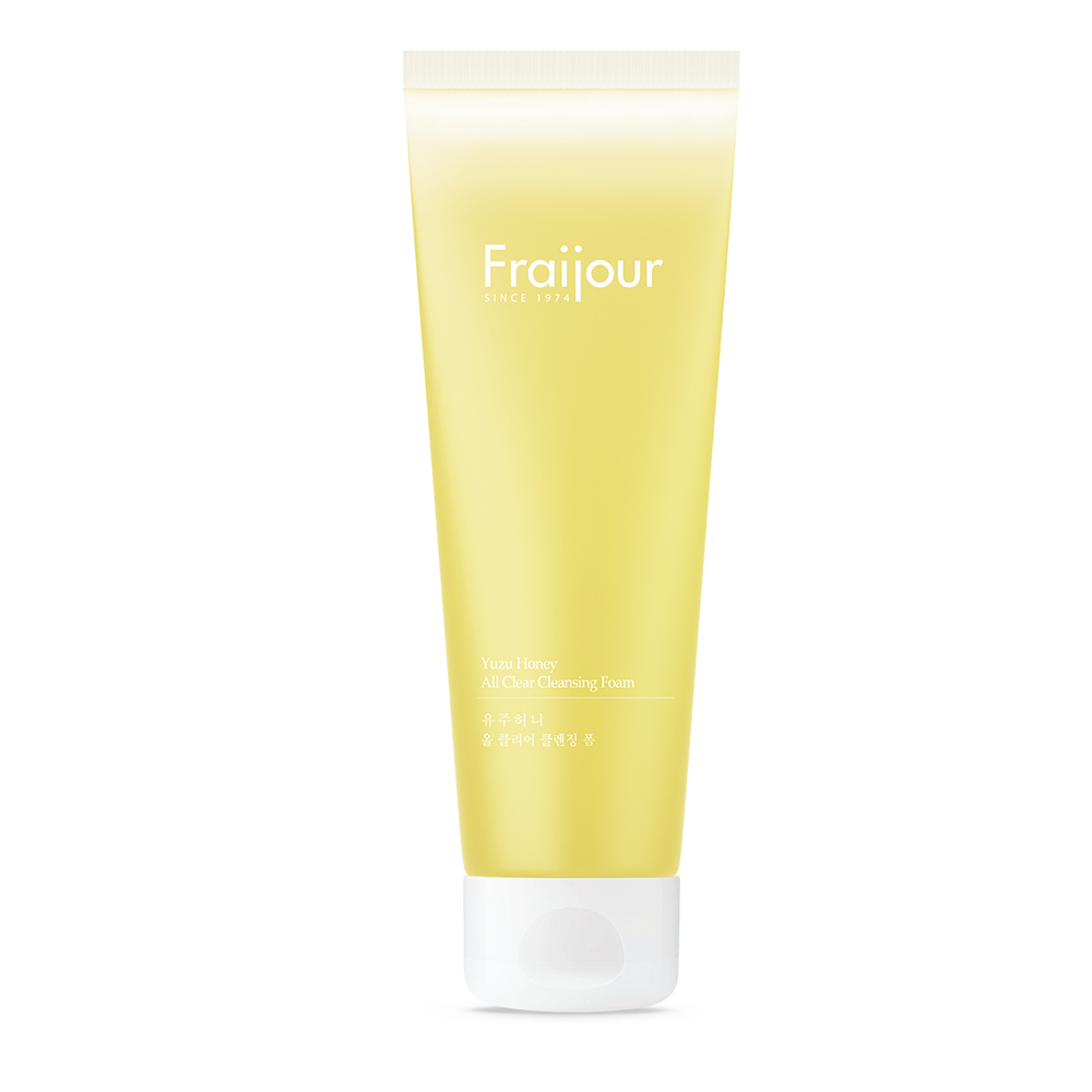 Пінка для вмивання з прополісом та юдзу Fraijour Yuzu Honey All Clear Cleansing Foam 250 мл