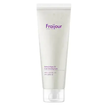 Пінка-гель для вмивання з колагеном та ретиналем Fraijour Retin-Collagen 3D Core Cleansing Foam 250 мл, фото 1