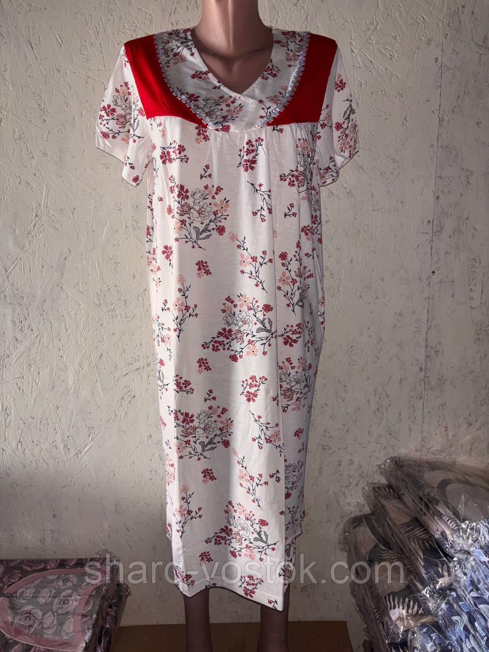 Нічна сорочка норма з рукавом, фото 1