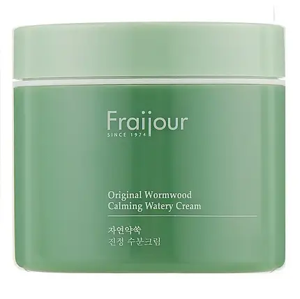 Крем для обличчя з рослинними екстрактами Fraijour Original Herb Wormwood Calming Watery Cream 100 мл, фото 1