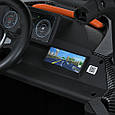 Дитячий електромобіль JEEP SUPER (карбоновий колір, фарба) 24V, 4 мотори, підсвітка, Bluetooth, фото 10