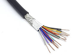 Провід екранований мідний RVVP 16-жильний 0.3мм2/22AWG