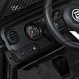 Дитячий електромобіль Bambi Racer JEEP (чорний колір, фарба) 12V, 4 мотори, двомісний, фото 10