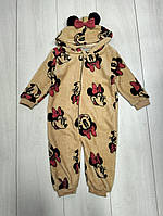 Кигуруми комбинезон бежевый Минни Маус Disney 68, 80см