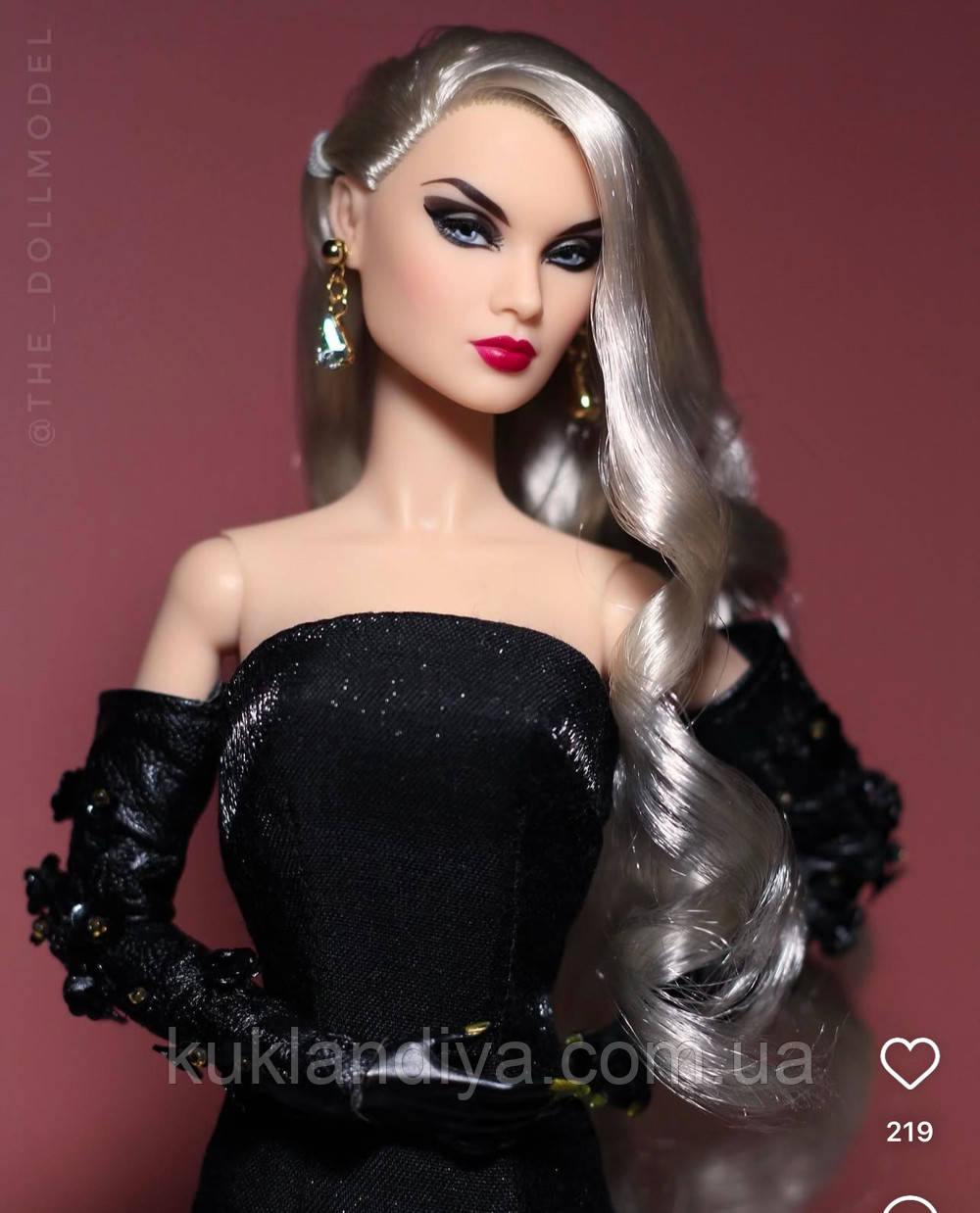 Лялька Integrity Toys Чорний лід Віктовір Ру