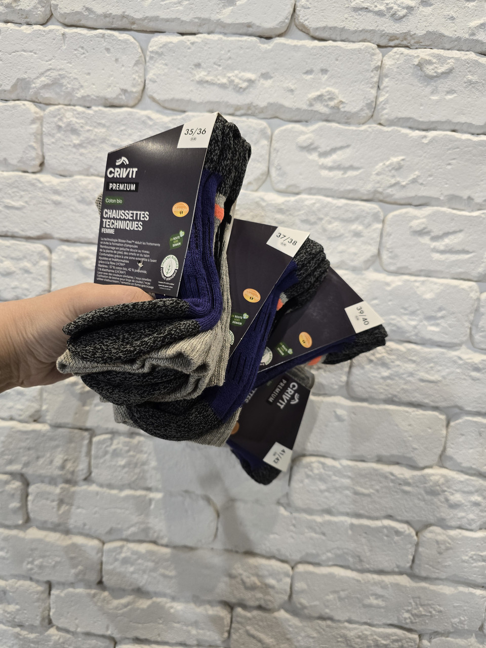 Носки Crivit 2пари. р37-38, 39-40, фото 1