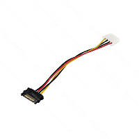 Кабель-перехідник гніздо SATA - штекер Molex