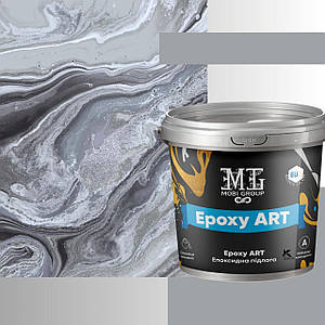 Епоксидна наливна підлога Granitte 10 кг Світло Сіра