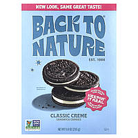 Back to Nature, Сендвіч-печиво, класичний крем, 255 г (9 унцій)