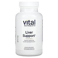 Vital Nutrients, домішка для печінки, 120 веганських капсул