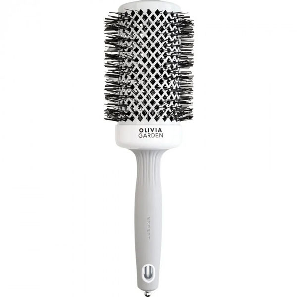 Брашинг для волосся Olivia Garden Expert Blowout Shine White & Grey 55 мм, фото 1