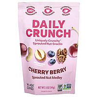 Daily Crunch, Суміш пророщених горіхів, вишня, 141 г (5 унцій)