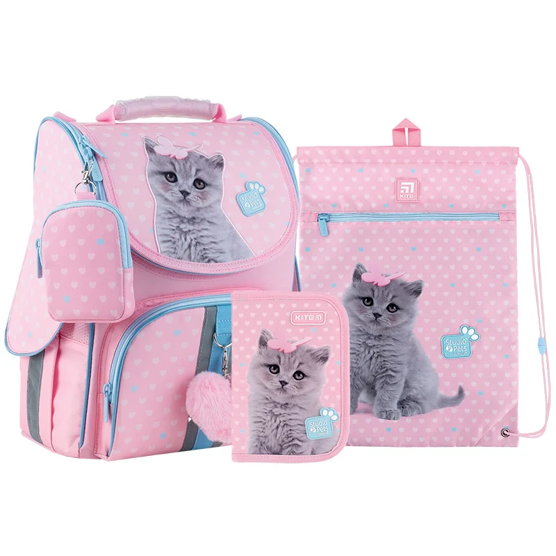 Шкільний набір Kite Studio Pets SET_SP24-501S