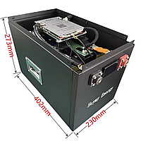 LiFePO4 батарея 12.8В 280А·г (4S1P) збірка на елементах EVE + JK BMS 200А + Bluetooth