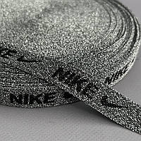 Лампасна стрічка 2 см люрекс срібло
