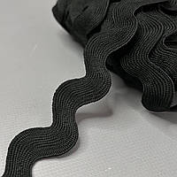 Тасьма В'юнок 20 мм - чорний