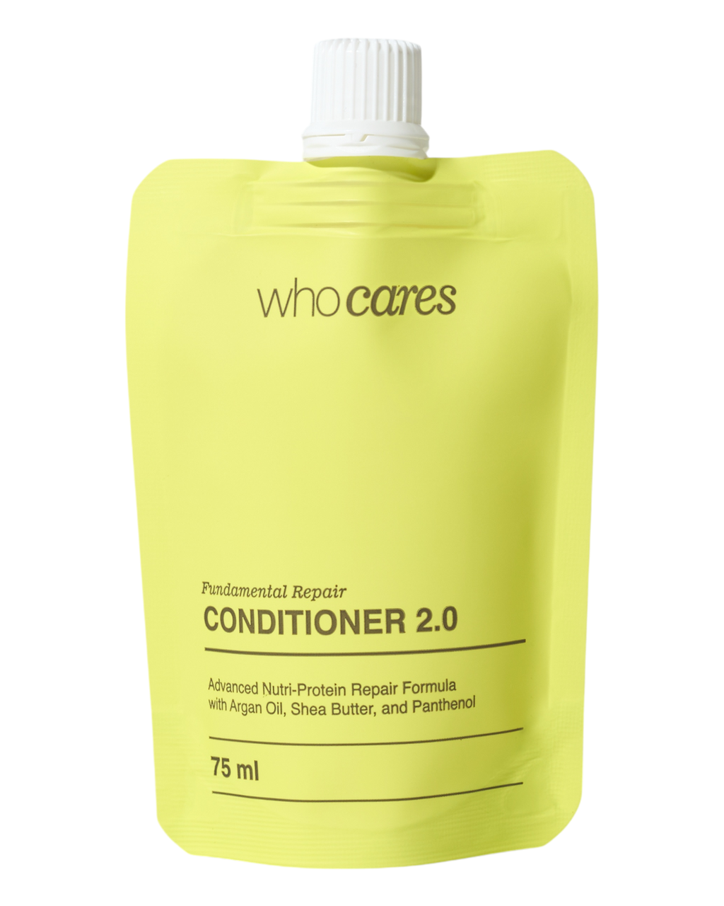 Тревел-пак поживного кондиціонеру Who Сares Conditioner 2.0 Fundamental Repair 75 ml, фото 1