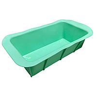 Форма для хліба силіконова 25х13,5х7 см бірюзовий A-PLUS 1923