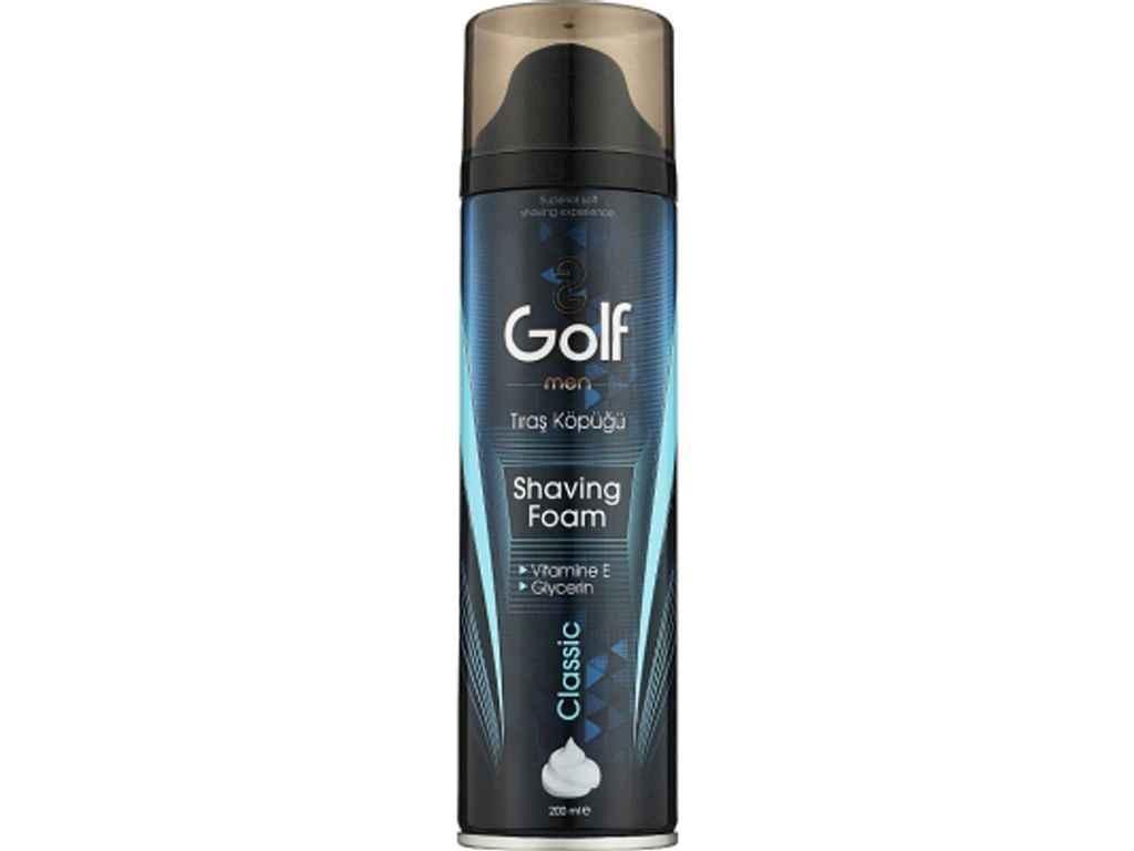 Піна для гоління д/чоловіків 200мл Home Classic ТМ GOLF, фото 1