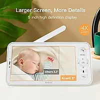 Монітор до Відеоняні ARENTI 2K Wifi Alnanny-Cam
