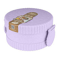 Ланч-бокс із пшеничного лушпиння Еко 13x7.5 см Stenson TD01266 (violet) Фіолетовий
