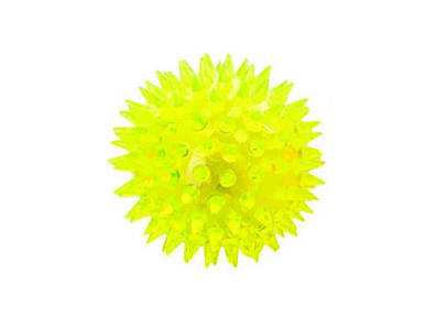 Мяч масажний 6,5см жовтий арт.MS 1137-1 ТМ METR FG