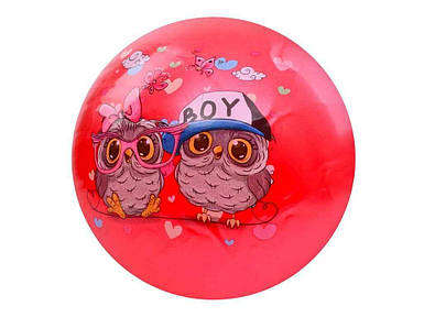Мяч дитячий розмір 9 вага 63г червоний арт.MS 3997 ТМ METR FG