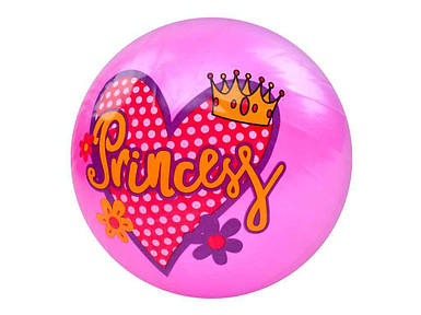 Мяч дитячий розмір 9 вага 63г рожевий арт.MS 3984 ТМ METR FG