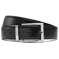 Ремінь чоловічий шкіряний Semi Line Black/Brown (P8232-0 S)