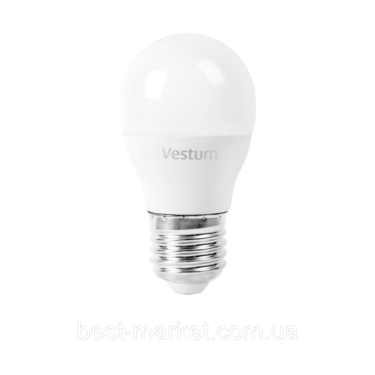 Світлодіодна лампа Vestum G45 4W 3000K 220V E27 1-VS-1206, фото 1