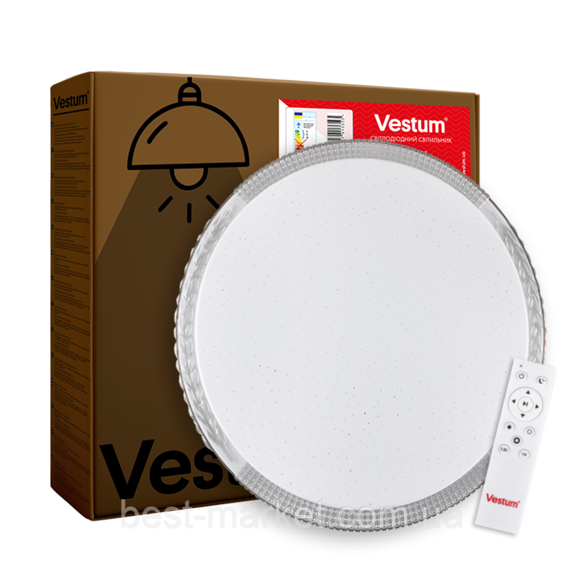 WILLOW зоряне небо 60W 395*60мм 3000К-6500К з ДК, фото 1