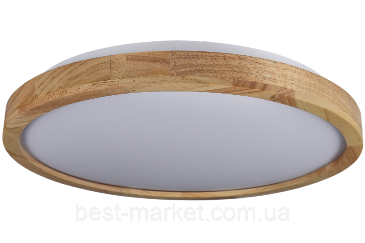 WOOD матовий 60W 375*60мм 3000К-6500К з ДК акація, фото 1