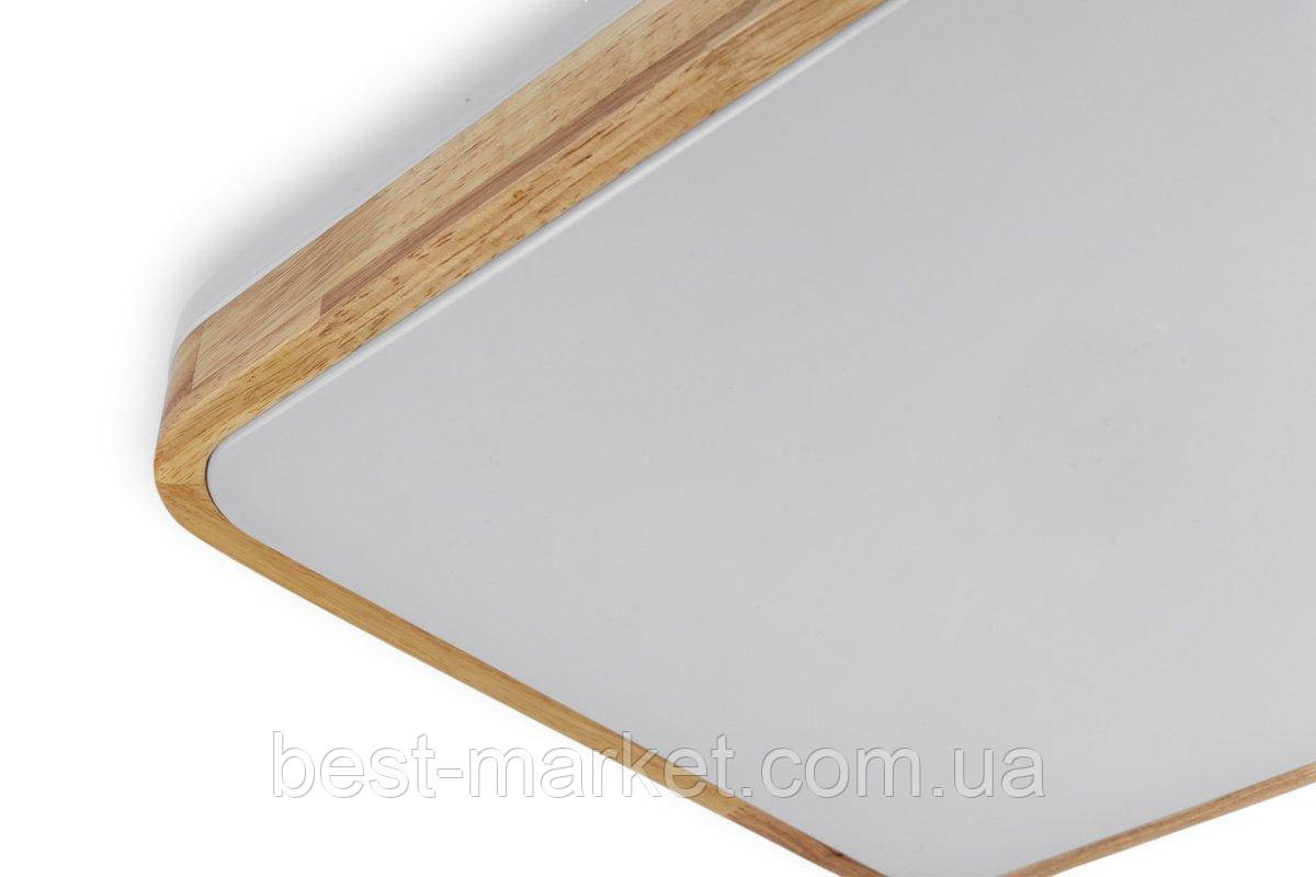 GLOW матовий 60W 391*391*65мм 3000К-6500К з ДК акація