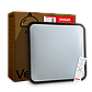 GLOW матовий 60W 391*391*65мм 3000К-6500К з ДК махагон, фото 7