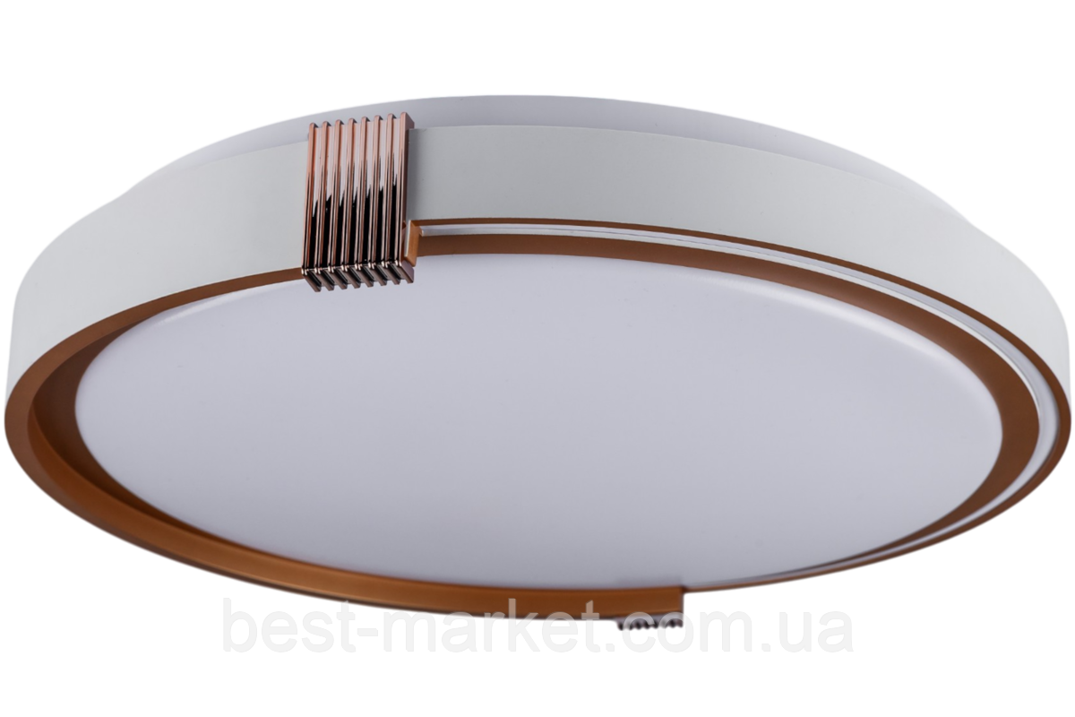 COLISEUM матовий 60W 395*60мм 3000К-6500К з ДК біле золото, фото 1