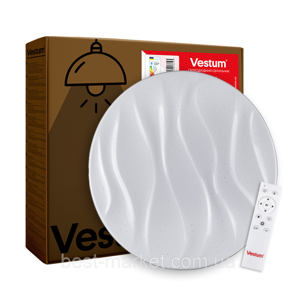 DUNЕ зоряне небо 80W 495*72мм 3000К-6500К з ДК, фото 1