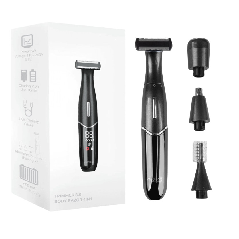 Триммер Електростанок 4в1 MEDICA+ Trimmer 8.0