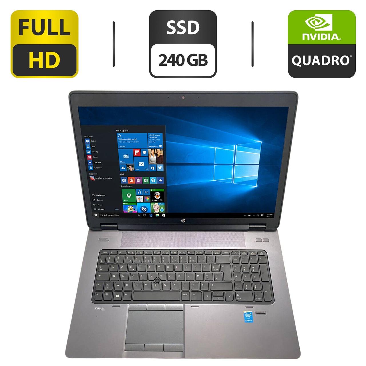 ジャンク品】HP ZBook 17 G2 17インチノートPC SSDなし ジャンク品】HP