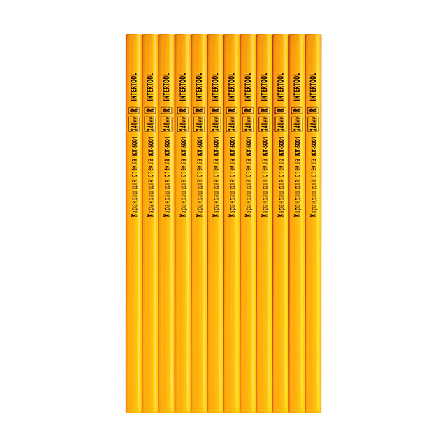 Олівець для скла 240 мм, уп. 12 шт INTERTOOL KT-5001, фото 1