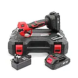 Ручний акумуляторний сікатор, садові ножниці на акумуляторі 24V, фото 2