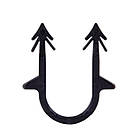 Кліпса якірна Thermo Alliance Standart для фіксації труби (упак. 100 шт.)