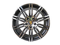 R20 Gray + Chrome ( одноширокі ) на Porsche Cayenne 958 2010-2014 року