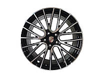 R20 Gloss Black + Chrome ( різноширокі ) на Porsche Cayenne 958 2010-2014 року