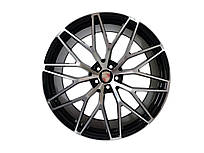 R21 Gloss Black + Chrome ( різноширокі ) на Porsche Macan 2014-2018 року