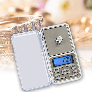Ювелірні електронні ваги кишенькові до 200 г з точністю 0,01 г YZ-1724