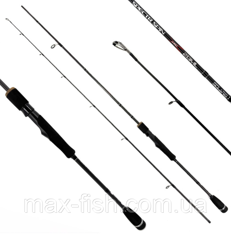 Спінінгове вудлище SOLARIS Spectr Spin 702ML 2.13 м,тест 5–24 г спинінг для риболовлі, фото 1