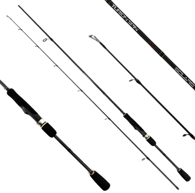 Спінінгове вудлище SOLARIS Turion Spin 802M 2.44 м, 4–24 г спинінг для риболовлі