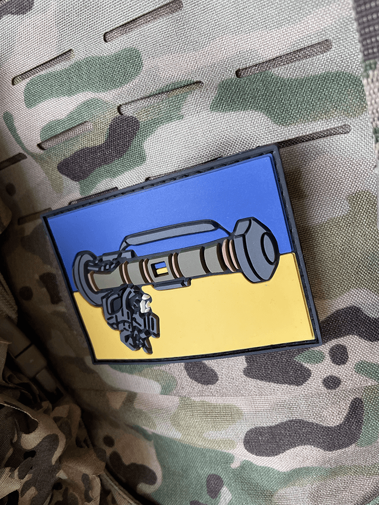 Шеврон ПВХ на липучці Джавелін 95х6,5см