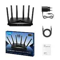 WiFi 7 Mesh-маршрутизатор 2.5G Cudy WR11000 тридіапазонний BE11000 (73-00579), фото 4