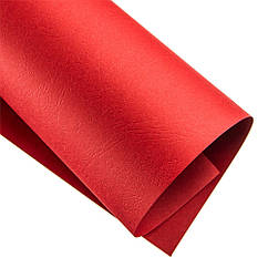 Обкладинка A4 картон, Кантрі "під шкіру" червоний, 230г/м², 100шт./уп. (код 41402)